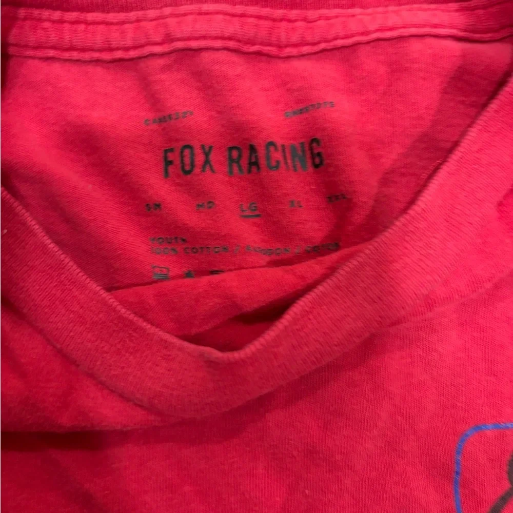 Fox Kids Red and Blue Graphic Tee - Picture 2 of 4
